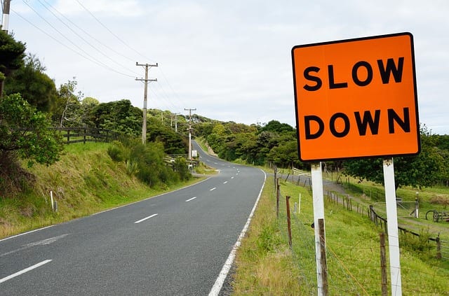 SLOW DOWN BEFORE IT IS TOO LATE!!!